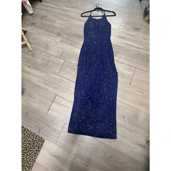 Cache Dresses | Cache Sequin Dress | Color: Blue | Size: Xs | Palithrifts's Closet